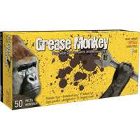 Gants Grease Monkey, Grand, Nitrile, 8 mils, Sans poudre, Noir St. Lawrence Industrial & Safety Supply