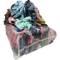 Special Wiper Rags, Mix Colours, 20 lbs. St. Lawrence Industrial & Safety Supply