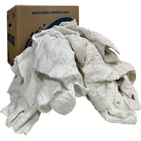 Wiper Rags Box, Terrycloth, White, 10 lbs. St. Lawrence Industrial & Safety Supply