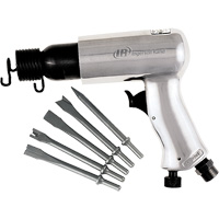 Marteau pneumatique avec jeu de burins, 3 pi³/min, 1/4" NPT, 3500 coups/min, 11/16" x 2-5/8" (17,46 mm x 66,68 mm) St. Lawrence Industrial & Safety Supply