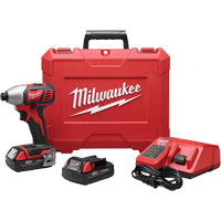 Trousse de tournevis &agrave; percussion hexagonal M18, 1/4", 1500 lb-po Couple max., 18 V, Lithium-ion St. Lawrence Industrial & Safety Supply