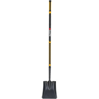 Pro Square Point Shovel, Fibreglass, Tempered Steel Blade, Straight Handle, 48" Long St. Lawrence Industrial & Safety Supply