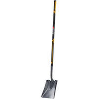 Pro Square Point Shovel, Fibreglass, Tempered Steel Blade, Straight Handle, 48" Long St. Lawrence Industrial & Safety Supply
