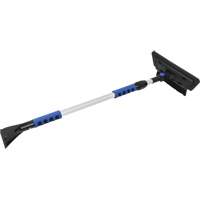 Brosse &agrave; neige, T&eacute;lescopique, lame Mousse de CAV/E, 48" Longueur, Noir/Bleu St. Lawrence Industrial & Safety Supply