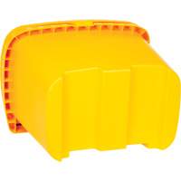Bacs d'entreposage pour sel & sable, Avec Moraillon, 21" x 27" x 26", 4,24 pi³, Jaune St. Lawrence Industrial & Safety Supply