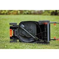 Tondeuse &agrave; gazon avec poign&eacute;e confortable, Pouss&eacute;e, &eacute;lectrique, Largeur de coupe 15" St. Lawrence Industrial & Safety Supply