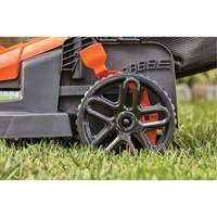 Tondeuse &agrave; gazon avec poign&eacute;e confortable, Pouss&eacute;e, &eacute;lectrique, Largeur de coupe 15" St. Lawrence Industrial & Safety Supply