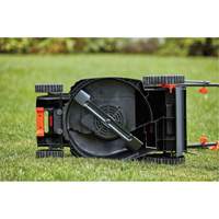 Tondeuse &agrave; gazon avec poign&eacute;e confortable, Pouss&eacute;e, &eacute;lectrique, Largeur de coupe 17" St. Lawrence Industrial & Safety Supply
