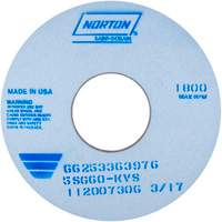 Tool Room Wheel, Type 01, Ceramic Alumina, 14" x 1" St. Lawrence Industrial & Safety Supply