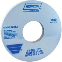 Tool Room Wheel, Type 05, Ceramic Alumina, 14" x 1-1/2" St. Lawrence Industrial & Safety Supply