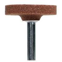 Vitrified Bond Mounted Points, W235, Aluminum Oxide, 1-1/2" Dia., 1/4" L, 60 Grit St. Lawrence Industrial & Safety Supply