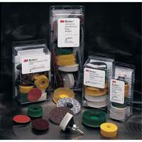 Scotch-Brite Roloc Bristle Disc Kit, Ceramic, 50, 80, 120 Grit, 2" Dia. St. Lawrence Industrial & Safety Supply