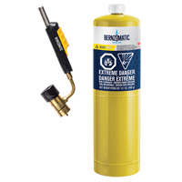 Ensemble de chalumeau &agrave; t&ecirc;te pivotante et allumage &agrave; g&acirc;chette Bernzomatic, Propane St. Lawrence Industrial & Safety Supply