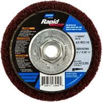 Rapid Blend Non-Woven Depressed Center Abrasive Disc, 4-1/2" Dia., 150-180 Grit, Aluminum Oxide St. Lawrence Industrial & Safety Supply