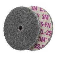 Meule unitaris&eacute;e EXL Scotch-Brite, 6" x 1/4", Arbre de 1/4", Grain de Fin, Oxyde d'aluminium/C&eacute;ramique/Zirconium St. Lawrence Industrial & Safety Supply