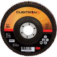 Cubitron II 969F Flap Disc, 5" x 7/8", Type 27, 40+ Grit, Ceramic St. Lawrence Industrial & Safety Supply