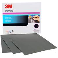 Feuille abrasive Wetordry, 9" x 11", Grain P220, Oxyde d'aluminium St. Lawrence Industrial & Safety Supply