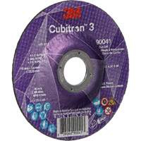Cubitron 3 Cut-Off Wheel, 4-1/2" x 0.045", 7/8" Arbor, Type T27, Ceramic, 13300 RPM St. Lawrence Industrial & Safety Supply