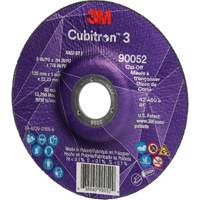 Cubitron 3 Cut-Off Wheel, 5" x 0.04", 7/8" Arbor, Type 27, Ceramic, 60 RPM St. Lawrence Industrial & Safety Supply