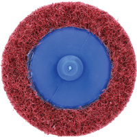 Disque de pr&eacute;paration de surface non tiss&eacute; &agrave; rechange rapide Bear-Tex Vortex, 2" dia., Grain Moyen, Oxyde d'aluminium St. Lawrence Industrial & Safety Supply