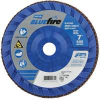 BlueFire Quick Trim Flap Disc, 7" x 7/8", Type 27, 40 Grit, Zirconia Alumina St. Lawrence Industrial & Safety Supply
