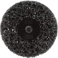 Disque de d&eacute;capage de rev&ecirc;tement Scotch-Brite Roloc 07461 CR- DH, 3" dia., Grain Extra grossier, Carbure de silicium St. Lawrence Industrial & Safety Supply