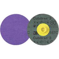 Cubitron 3 Roloc Fibre Disc, 4" Dia., 80+ Grit, Ceramic St. Lawrence Industrial & Safety Supply