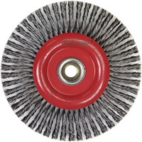 Stringer Bead Knot Wire Brush For Angle Grinders, 6" Dia., 0.02" Fill, 5/8"-11 Arbor, Steel St. Lawrence Industrial & Safety Supply