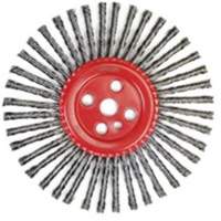 Stringer Bead Knot Wire Brush, 12" Dia., 0.035" Fill, 1" Arbor, Steel St. Lawrence Industrial & Safety Supply