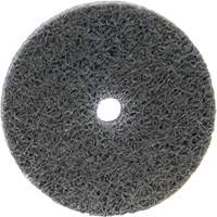 Bear-Tex&reg; Non-Woven Unified Wheel, 2" x 1/4", 1/4" Arbor, Medium Grit, Aluminum Oxide St. Lawrence Industrial & Safety Supply
