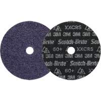 Disque de conditionnement des surfaces de pr&eacute;cision Scotch-Brite, HD-DH, 7" dia., Grain Tr&egrave;s grossier, C&eacute;ramique St. Lawrence Industrial & Safety Supply