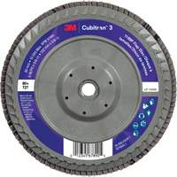 Cubitron 3 Flat Flap Disc with Quick Change 1169F, 6" x 5/8"-11, Type T27, 80+ Grit, Ceramic St. Lawrence Industrial & Safety Supply