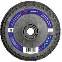 Cubitron 3 Conical  Flap Disc with Quick Change 1169F, 4-1/2" x 5/8"-11, Type T29, 80+ Grit, Ceramic St. Lawrence Industrial & Safety Supply