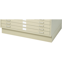 Steel Plan Files - Optional Bases, 10/5 Drawers St. Lawrence Industrial & Safety Supply