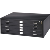 Steel Plan Files, 5 Drawers, 40-3/8" W x 29-3/8" D x 16-1/2" H St. Lawrence Industrial & Safety Supply