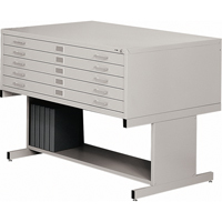 Steel Plan Files, 5 Drawers, 40-3/8" W x 29-3/8" D x 16-1/2" H St. Lawrence Industrial & Safety Supply