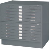 Steel Plan Files, 5 Drawers, 40-3/8" W x 29-3/8" D x 16-1/2" H St. Lawrence Industrial & Safety Supply