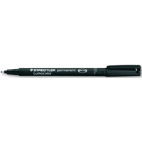 Marqueurs permanents Lumocolor, Noir, Pointe Fin St. Lawrence Industrial & Safety Supply