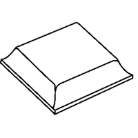Bumpon Tapered Square Protective Bumpers St. Lawrence Industrial & Safety Supply