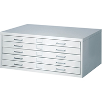 CLASSEURS POUR CLASSEMENT &agrave; PLAT FACIL<sup>MC </sup>, 5 Tiroirs, 40" la x 26" p x 16-3/8" h St. Lawrence Industrial & Safety Supply
