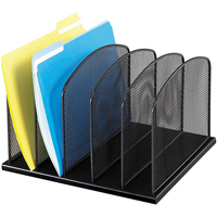 Onyx Steel Mesh Desktop Organizers St. Lawrence Industrial & Safety Supply