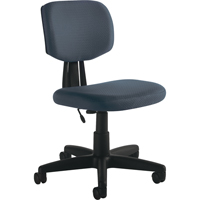 Task Chair, Fabric, Charcoal St. Lawrence Industrial & Safety Supply