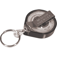 Anneaux &agrave; cl&eacute;s r&eacute;tractables Mini-Bak, Plastique, C&acirc;ble 36", Fixation Agrafe de ceinture St. Lawrence Industrial & Safety Supply