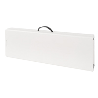 Folding Bench, Polyethylene, 72" L x 12" W x 17" H St. Lawrence Industrial & Safety Supply