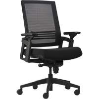 Chaises de bureau A-37 Activ, Mailles, Noir, Capacit&eacute; 275 lb St. Lawrence Industrial & Safety Supply