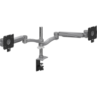 Dual Screen Height Adjustable Monitor Arms St. Lawrence Industrial & Safety Supply