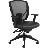 Multi-Tilter Arm Chairs, Vinyl, Black, 300 lbs. Capacity St. Lawrence Industrial & Safety Supply