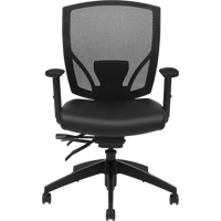 Multi-Tilter Arm Chairs, Vinyl, Black, 300 lbs. Capacity St. Lawrence Industrial & Safety Supply