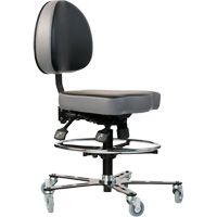 Chaise ergonomique TF 180, Mobile St. Lawrence Industrial & Safety Supply