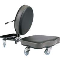Flex Ergonomic Chair, Vinyl, Black/Grey St. Lawrence Industrial & Safety Supply